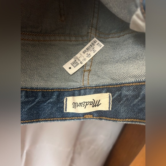 Madewell Superwide Leg Jeans Halleran Wash Brand New - Picture 6 of 7